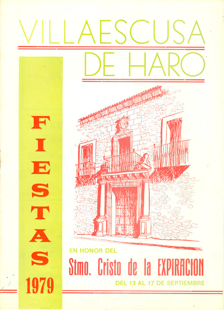 Fiestas patronales en honor a Nuestra Señora de Favor y Ayuda y el Santísimo Cristo de la Expiración 1979 Villaescusa de Haro